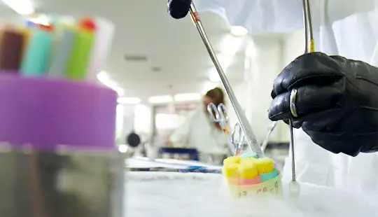 LIC Newstead lab straws