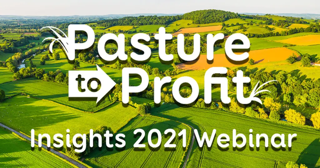 LIC Pasture to Profit webinar