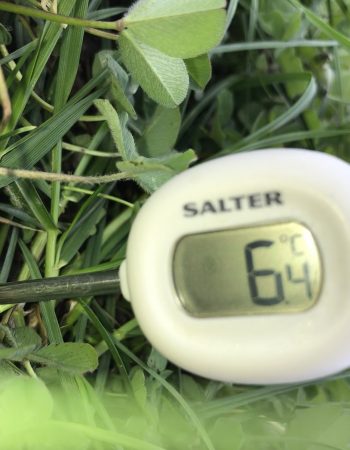 Walford College farm UK soil temperature